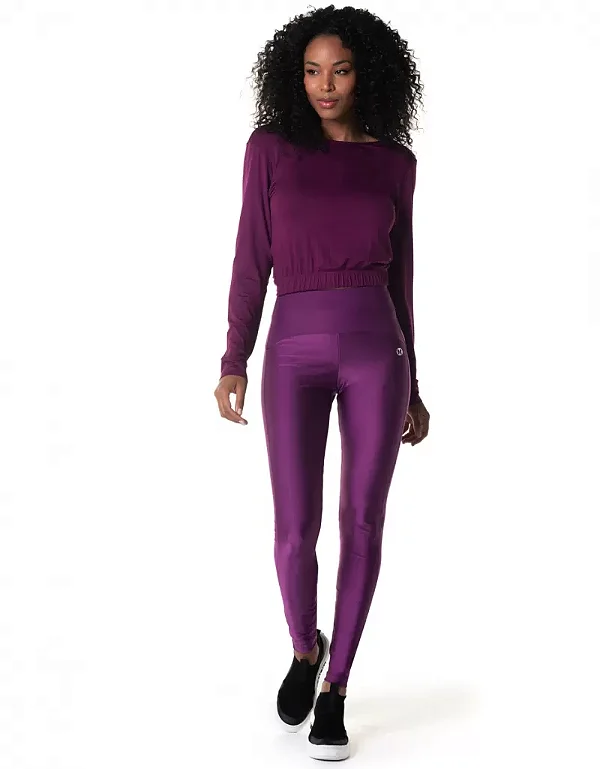 Legging Fuso Acrópole Acai