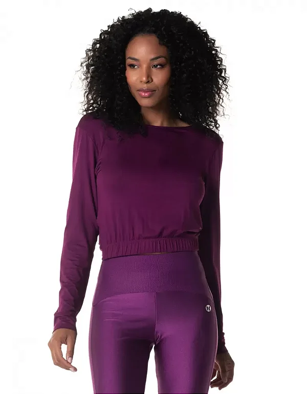Blusa Manga Longa Acrópole Acai