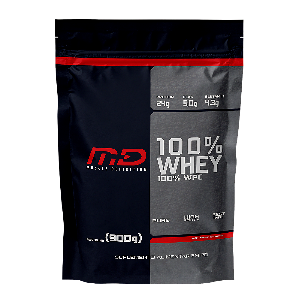 Whey 100% MD Refil 900g