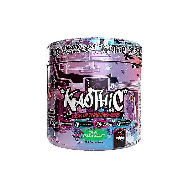 PRÉ-TREINO KAOTHIC - (400G) - GREEN BOOST