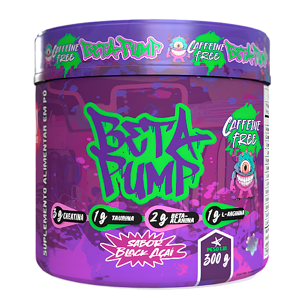 Pré-Treino Beta Pump Black Açaí 300g