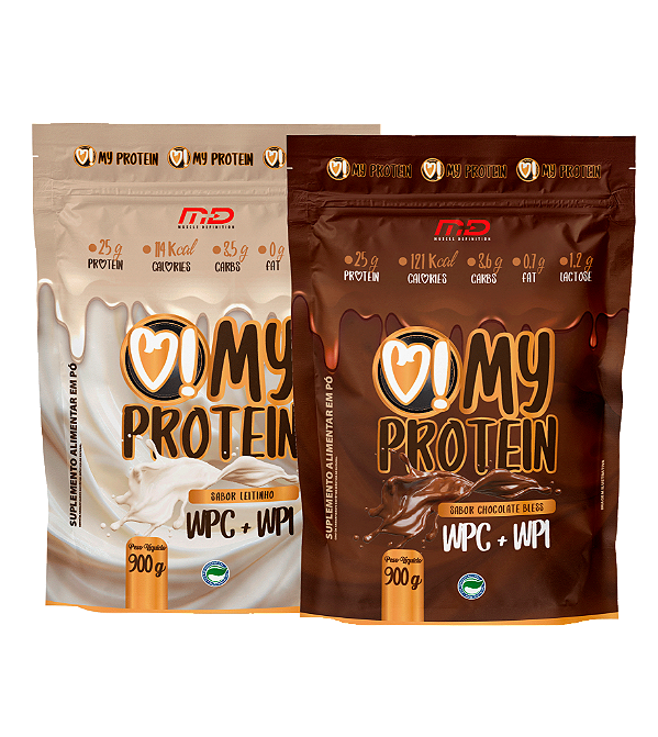 KIT MY PROTEIN WPC + WPI - (900G) - LEITINHO E CHOCOLATE BLESS