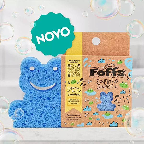 Esponja Sapinho Sapeca Foffs Àkora