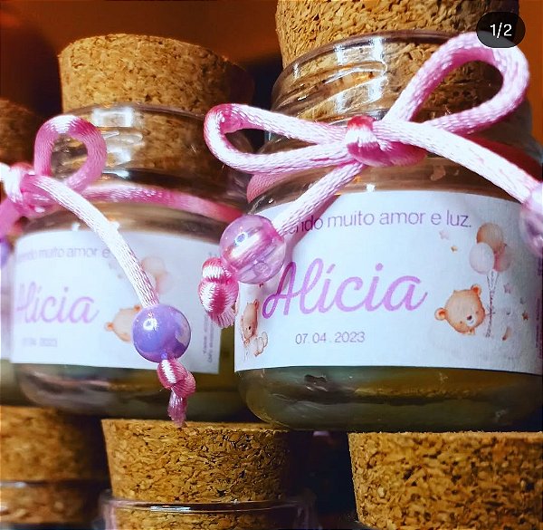 Mini Vela 40g - Lembrancinhas