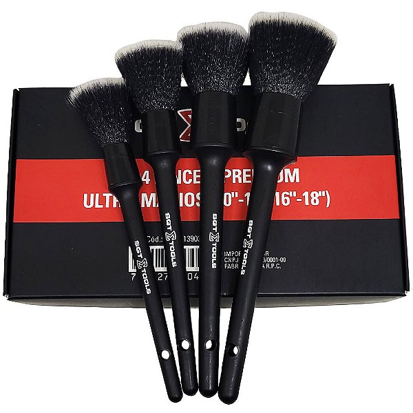 KIT 4 PINCEIS PREMIUM ULTRAMACIOS 10121618