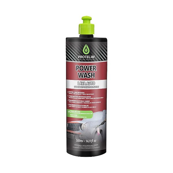 POWER WASH LAVA AUTOS 500ML PROTELIM