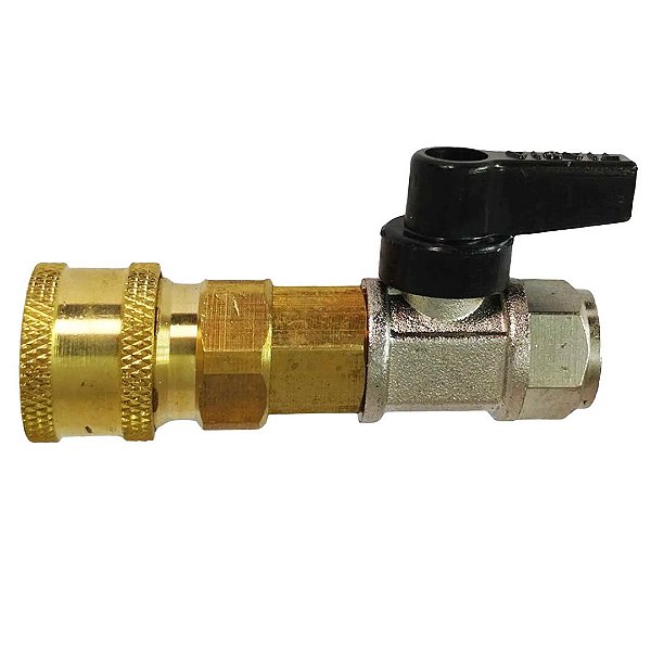 KIT ENGATE RAPIDO COM REGISTRO P LAVADORA DE ALTA PRESSAO SIGMA TOOLS