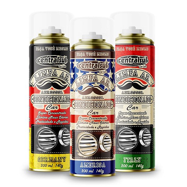 LIMPA AR CONDICIONADO 200ML CENTRAL SUL