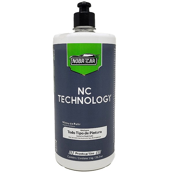 MASSA DE POLIR NC TECHNOLOGY 1KG NOBRECAR