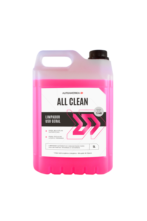 ALL CLEAN LIMPADOR MULTIUSO AUTOAMERICA 5L