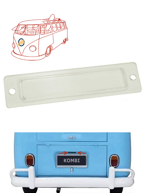 LENTE LUZ DE PLACA KOMBI ATÉ 1978