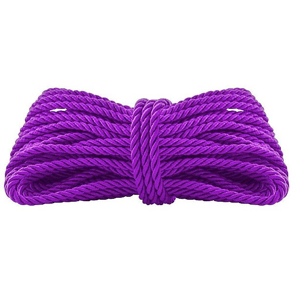 Corda Shibari 50 Tons Algodão 10 Metros Roxo BDSM - Dominatrixxx