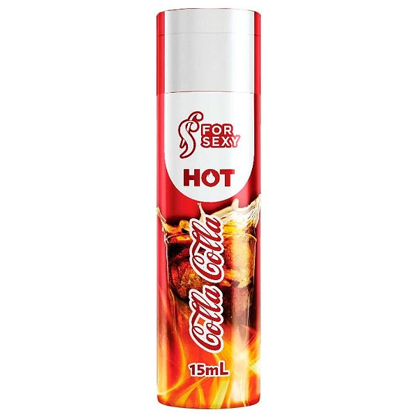 Gel Massagem Comestível Sensação Hot Cola 15ml - For Sexy