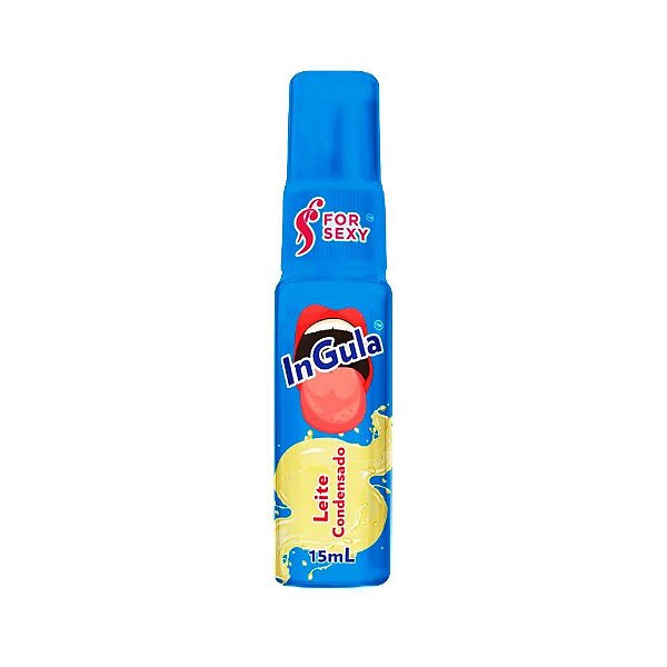 Ingula Gel Dessensibilizante Spray Sexo Oral Leite Condensado 15mL - For Sexy