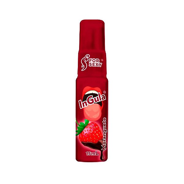 Ingula Gel Dessensibilizante Spray Sexo Oral Moranguete 15mL - For Sexy