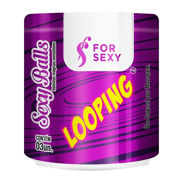 Bolinha Explosiva Looping Efeito Excitante Multifásico Intenso - For Sexy