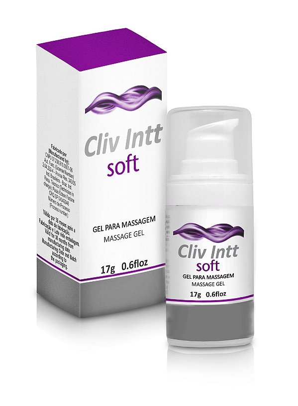 Gel Anal extra forte Cliv Soft  5 em 1 Lubrificante 17G - Intt