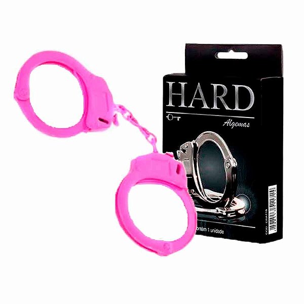 Algema Sensual Em Metal Rosa - HARD