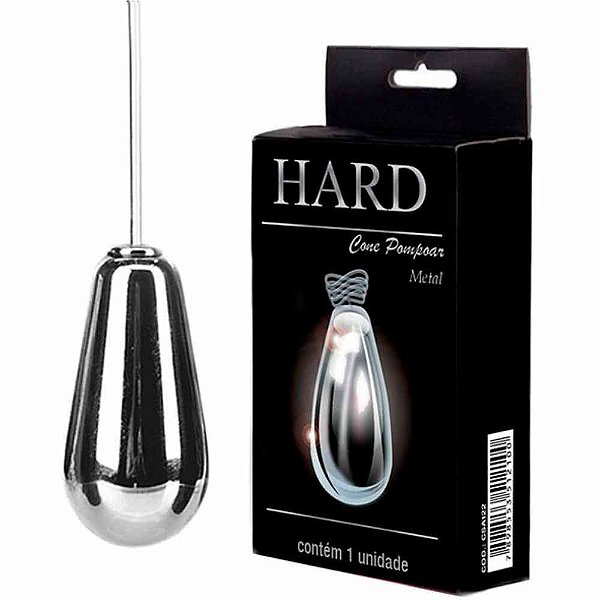 Cone Pompoarismo De Metal 20g Cromado - HARD