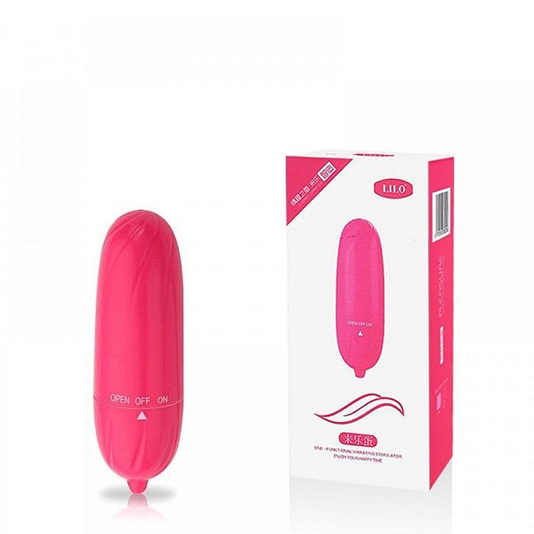 Mini Vibrador Bullet com Alça Removível Única Vibração - Lilo