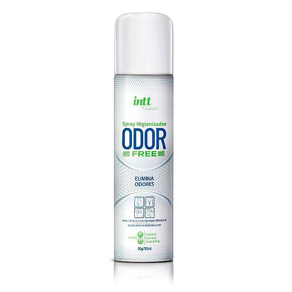 Spray Desodorante Higienizador Sem Odor 90g - Intt Cosméticos Odor Free