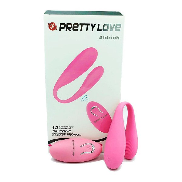 Vibrador Para Casais 12 Modos De Vibração Controle Remoto - Pretty Love Aldrich