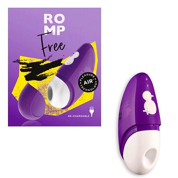 Estimulador de Clitoris com Pressão de Ar e 10 Modos de Intensidade - Romp Free