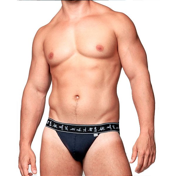 Cueca Jockstrap Com Elástico Kama Sutra - Sd Clothing