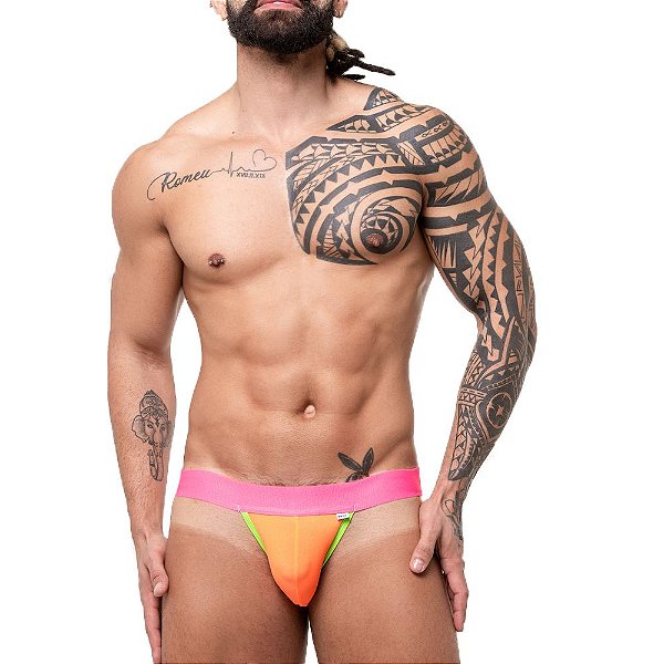 Cueca Jockstrap Em Cores Pastéis Tamanho Único - Sd Clothing