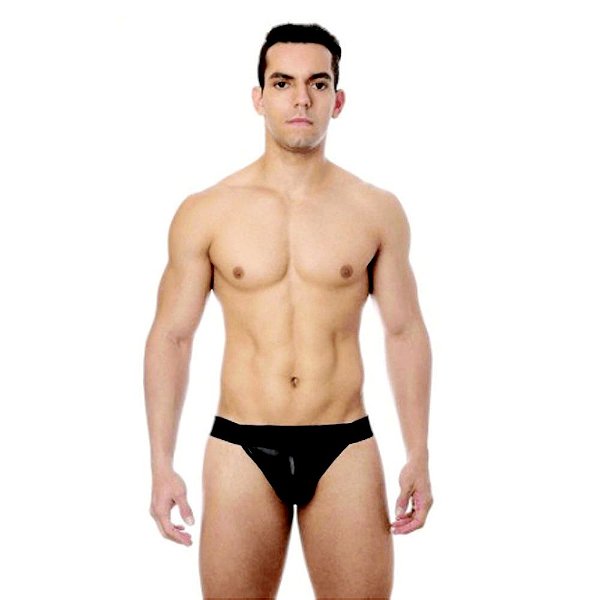 Cueca Jockstrap Tapa Sexo Em Cirre Elástico Cruzado - Sd Clothing