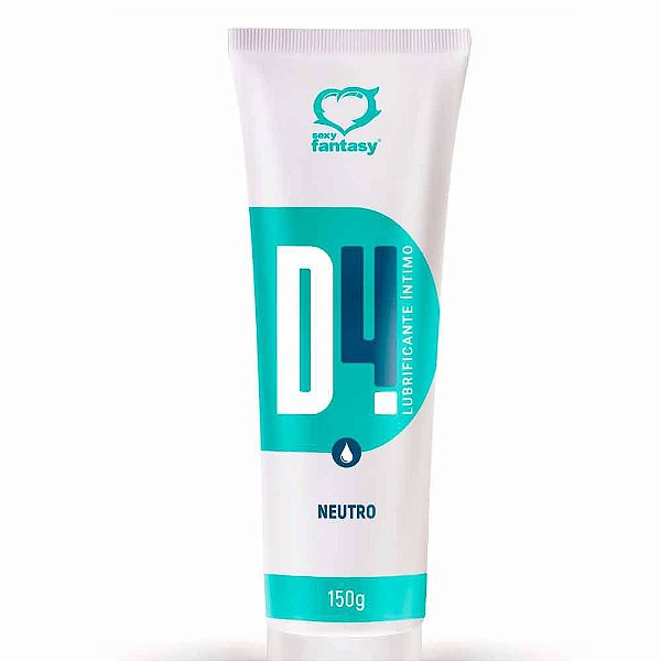 Gel Lubrificante Neutro A Base de Água 150g - Sexy Fantasy Aqua Gel D4