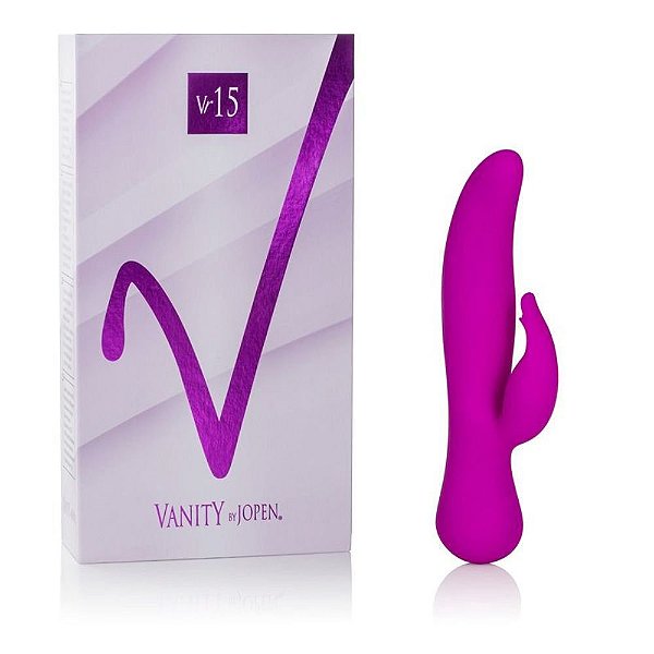 Vibrador Ponto G e de Clitóris com Vibração e Rotação - Vanity by Jopen