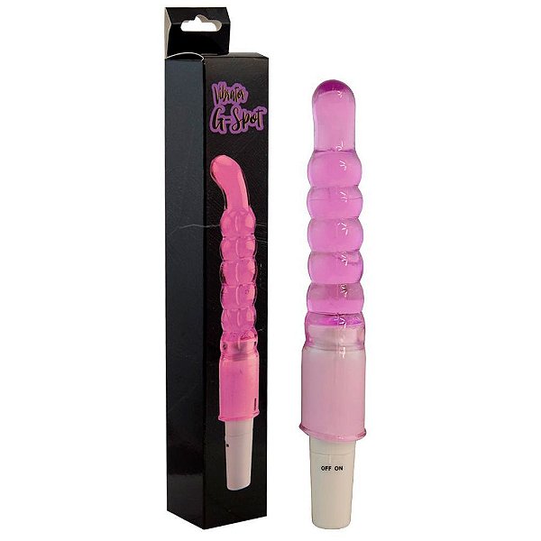 Vibrador Ponto G Com Ondulações E Vibração Multivelocidade Roxo - Vibrador G-Spot