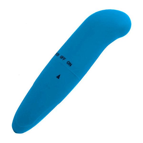 Vibrador Ponto G Toque Aveludado A Prova D'água Azul