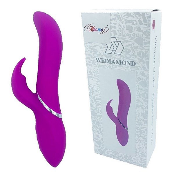 Vibrador Rotativo com Esferas Estimuladoras Com 10 modos de Rotação e 7 modos de Vibração - Wediamond