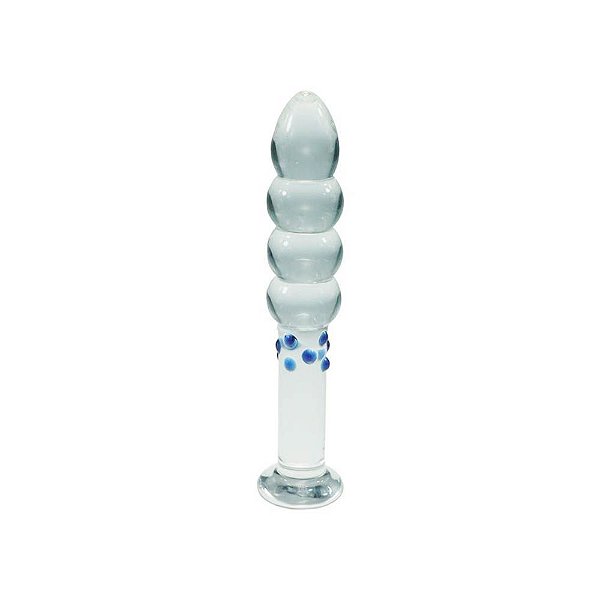 Plug Anal de Vidro Escalonado Na Ponta E Base Para Manuseio