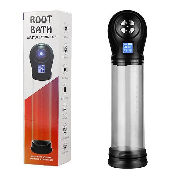 Bomba Peniana Extensora De Vácuo Automática e Recarregável - Penis Pump
