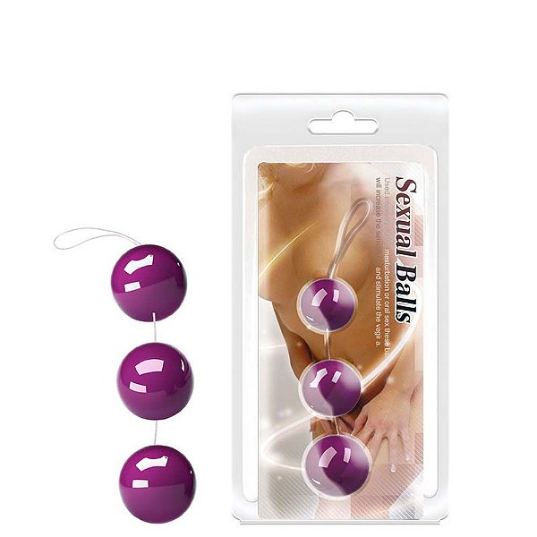 Bolinha Tailandesa com 3 Esferas e Puxador – Sexual Balls