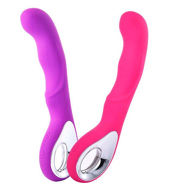 Vibrador Ponto G Com Curvatura E 10 Modos de Vibração - Me Ame Sex Toys
