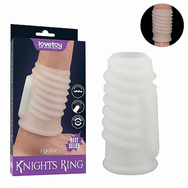 Capa Peniana com Vibração - Lovetoy Spiral