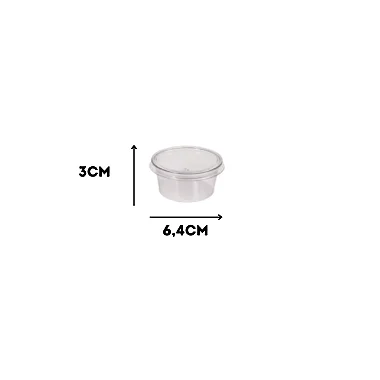 Potinho para molho 60ml - 360 unidades
