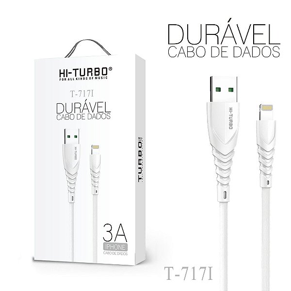 Cabo iOS | Durável | Modelo: T-717I