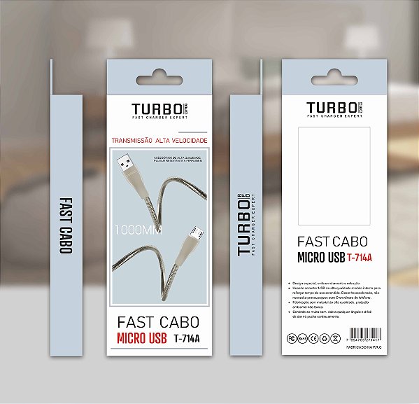 Cabo Fast Charge | Modelo: T-714A