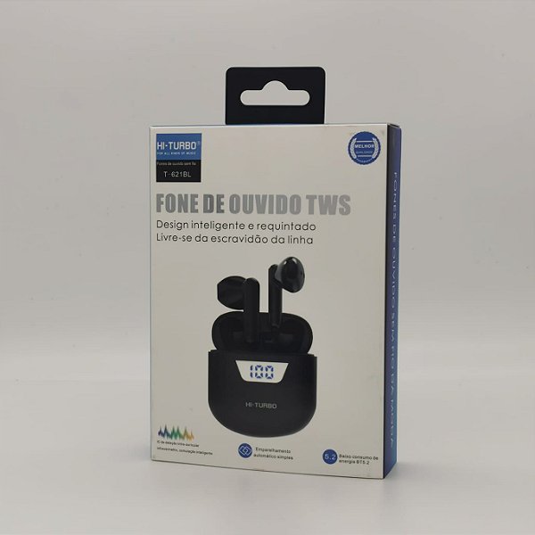 Fone Bluetoooth TWS | Modelo: T-621BL