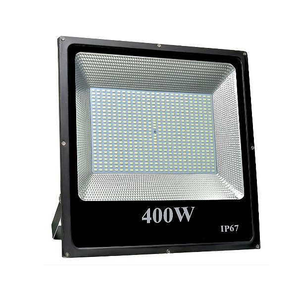Refletor Holofote LED 400W 40000 lm 6500K Luz Branca IP66 - GH Elétrica