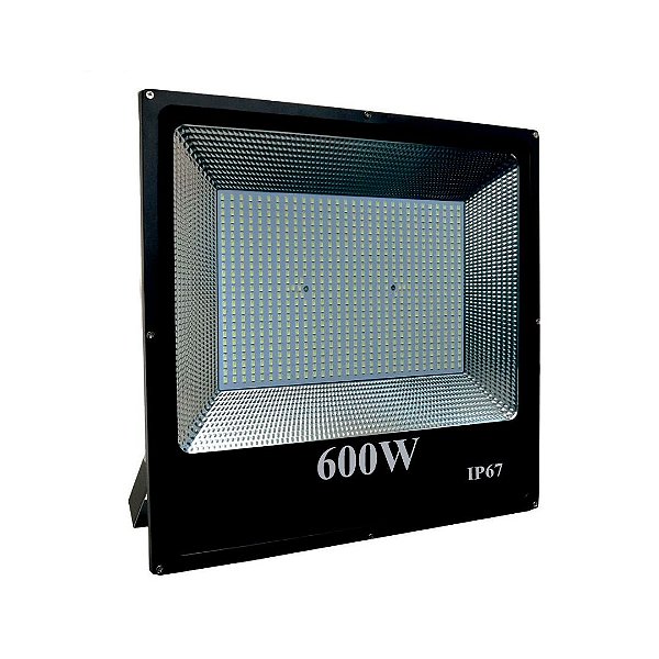 Refletor Holofote LED 600W 60000 lm 6500K Luz Branca IP67 - GH Elétrica