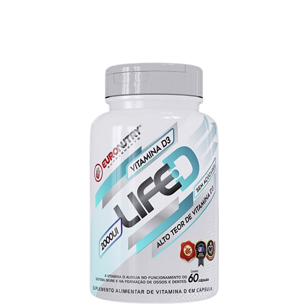 Vitamina D Euronutry 60 cápsulas