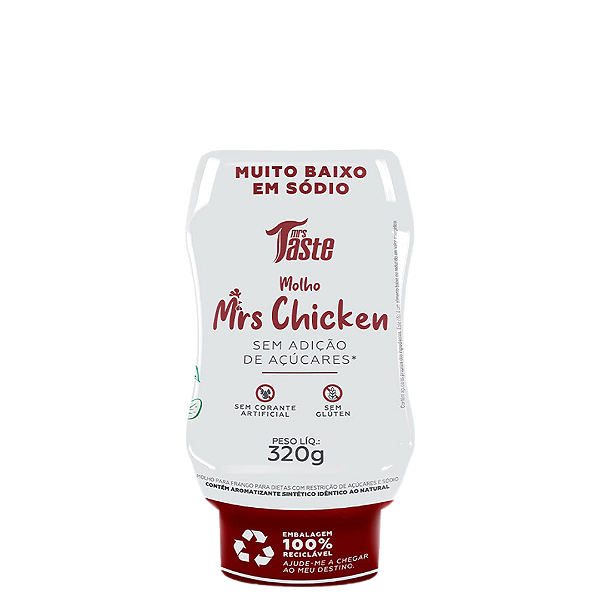 Molhos Baixo em Calorias Mrs. Taste