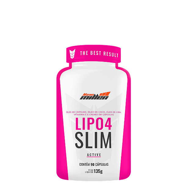 Lipo 4 Slim Active New Millen 90 cápsulas