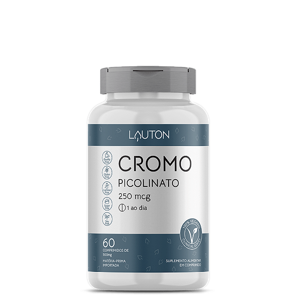 Picolinato de Cromo Lauton 60 cápsulas